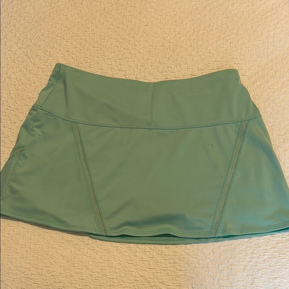 Lucky in Love Mint Green Tennis Skirt with Built in Shorts - Picture 2 of 4